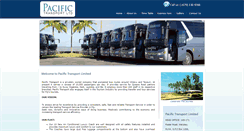 Desktop Screenshot of pacifictransport.com.fj