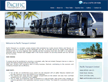 Tablet Screenshot of pacifictransport.com.fj